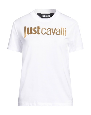 JUST CAVALLI T-shirt Bianco 100% Cotone
