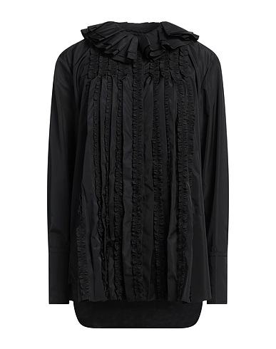 JIL SANDER Camicie e bluse tinta unita Nero 100% Poliestere