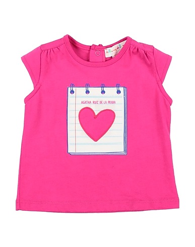 AGATHA RUIZ DE LA PRADA T-shirt Fuchsia 100% Cotton