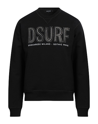 DSQUARED2 Sweatshirt Black 100% Cotton