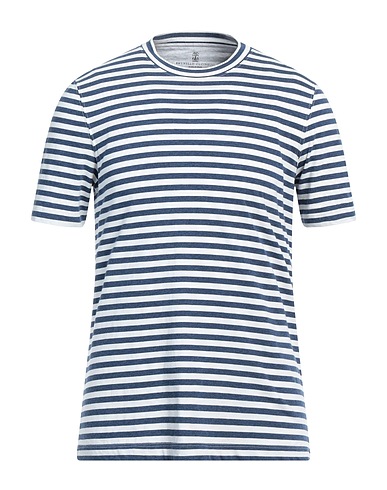 BRUNELLO CUCINELLI T-shirt Navy blue 100% Cotton