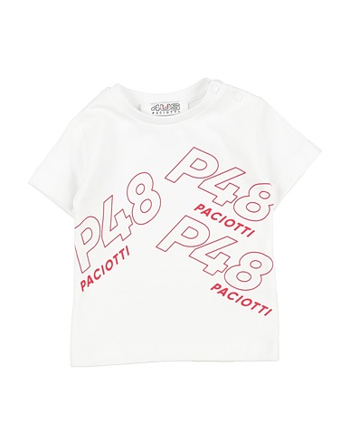 PACIOTTI 4US T-shirt White 100% Cotton