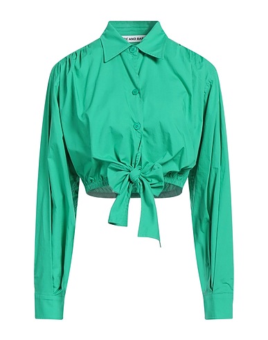 ATTIC AND BARN Solid colour shirts & blouses Green 100% Cotton