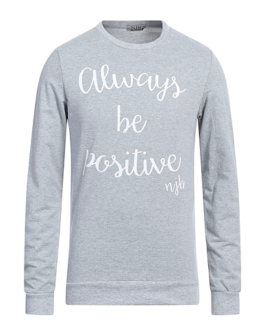 NJB NEW JOB BRAND Sweatshirt Grey 100% Cotton