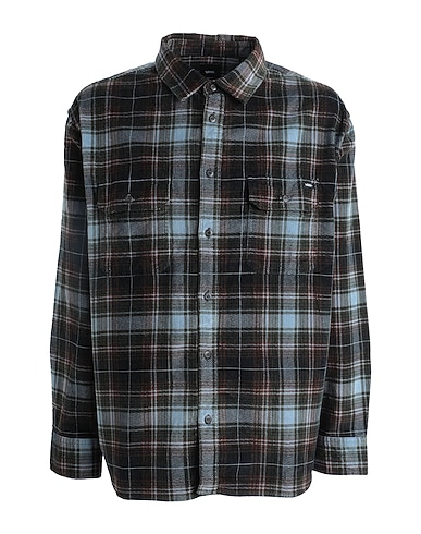 VANS Checked shirt MAYHILL LS WOVEN
 Dark green 100% Cotton