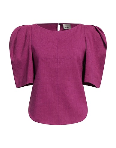 ISABEL MARANT Top Mauve 58% Hemp, 39% Viscose, 3% Elastane