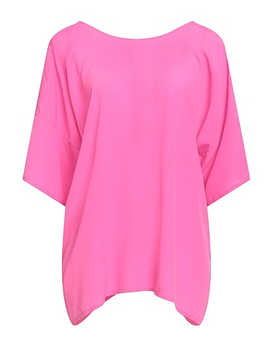 SUOLI Top Magenta 83% Acetate, 17% Silk