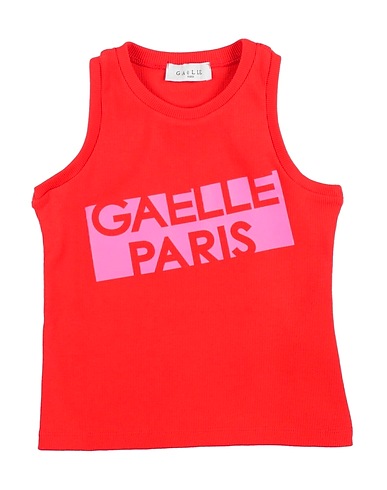 GAëLLE Paris Tanktop Rot 95% Baumwolle, 5% Elastan