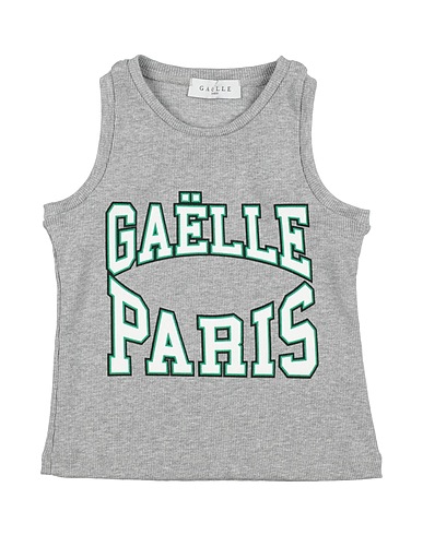 GAëLLE Paris T-shirt Grey 95% Cotton, 5% Elastane