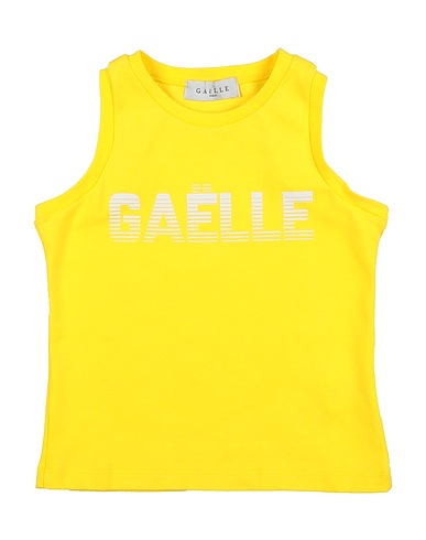 GAëLLE Paris Tanktop Gelb 95% Baumwolle, 5% Elastan