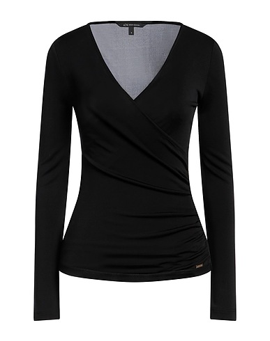 ARMANI EXCHANGE Top Black 100% Viscose