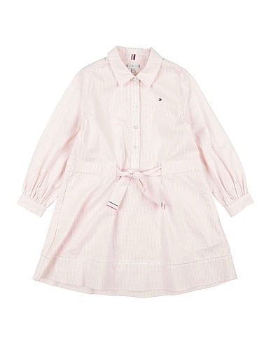 TOMMY HILFIGER Dress Light pink 97% Cotton, 3% Elastane