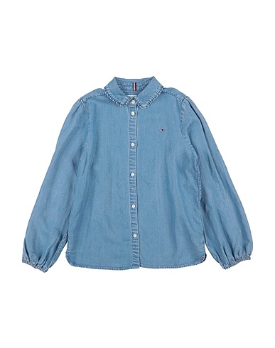 TOMMY HILFIGER Denim shirt Blue 100% Lyocell