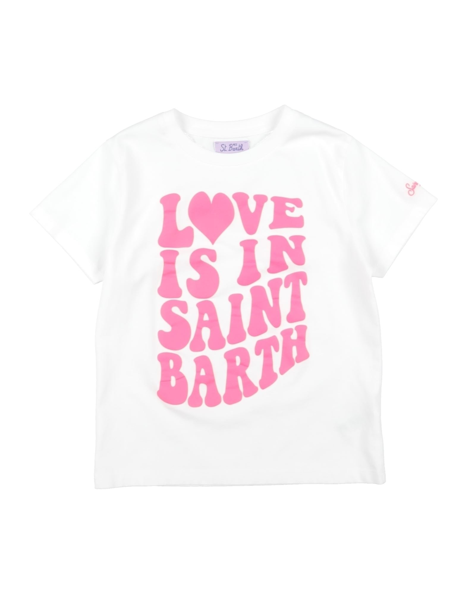 MC2 SAINT BARTH T-Shirt Weiß 100% Baumwolle