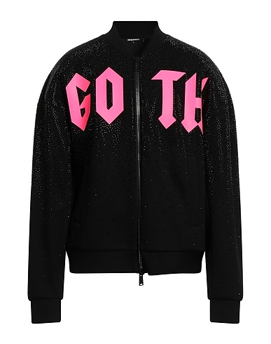 DSQUARED2 Sweatshirt Black 95% Viscose, 5% Elastane