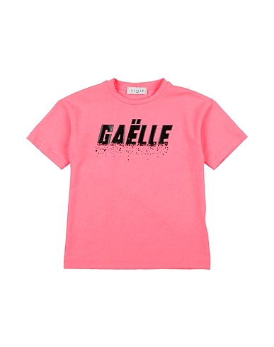 GAëLLE Paris T-shirt Fuchsia 65% Polyester, 30% Cotton, 5% Elastane