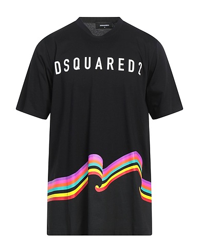 DSQUARED2 T-shirt Nero 100% Cotone