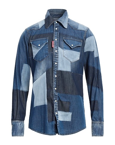 DSQUARED2 Chemise en jean 98% Coton, 2% Élasthanne