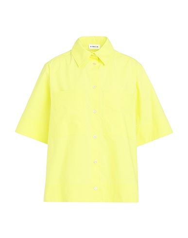 P.A.R.O.S.H. Solid color shirts & blouses Yellow 100% Cotton