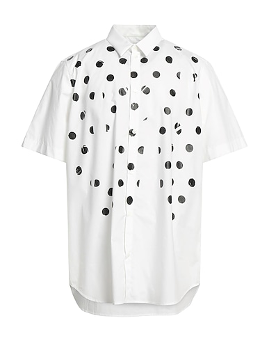 RAF SIMONS Shirts BIANCO 100% Cotton