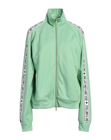DSQUARED2 Sweatshirt Light green 55% Polyester, 45% Cotton