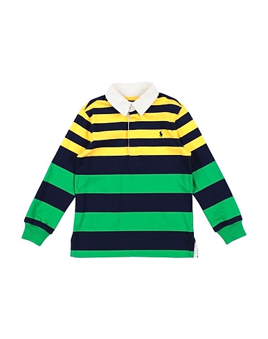 POLO RALPH LAUREN Polo The Iconic Rugby Shirt Bleu nuit 100% Coton