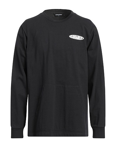 DSQUARED2 ベーシックTシャツ ブラック コットン 100%