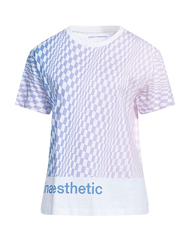 RABANNE T-Shirt Lila 100% Baumwolle