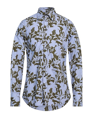DSQUARED2 Patterned shirt Lilac 100% Cotton