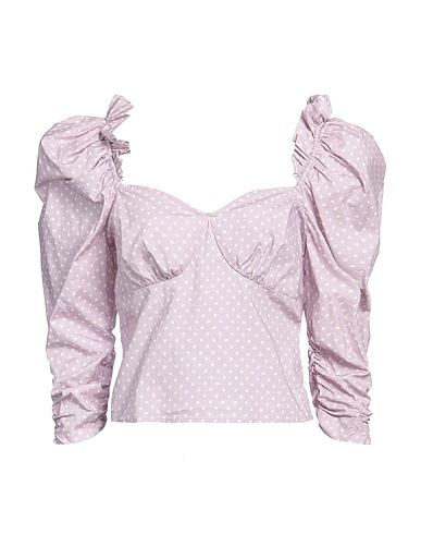 BY MALINA Top Lilac 98% Cotton, 2% Elastane