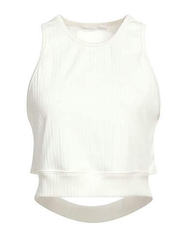 HELMUT LANG Top White 95% Polyester, 5% Elastane