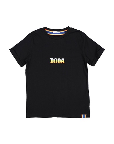 DOOA T-shirt Black 100% Cotton