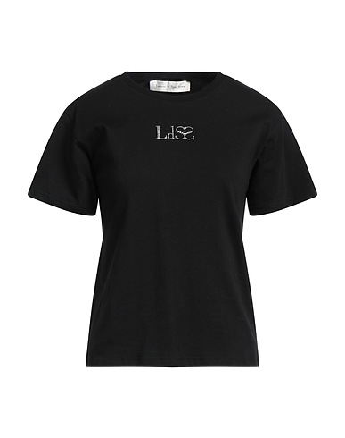 LUDOVIC DE SAINT SERNIN T-shirt Nero 100% Cotone organico