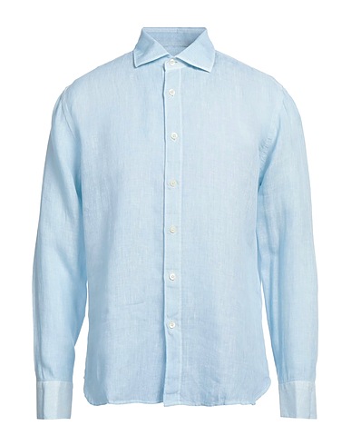120% LINO Linen shirt Sky blue 100% Linen