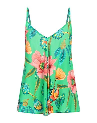 MARIUCCIA Camisole Verde 100% Cotone