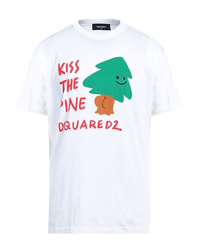 DSQUARED2 T-shirt White 100% Cotton