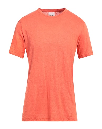 ISABEL MARANT Basic T-Shirt Coral 100% Linen