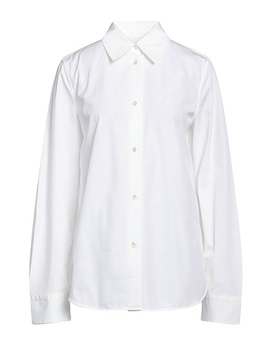 JIL SANDER Solid colour shirts & blouses White 100% Cotton