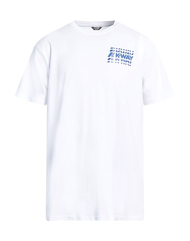 K-WAY T-shirt White 100% Cotton