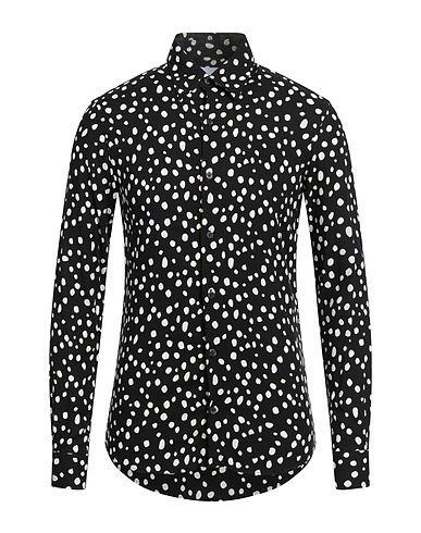 GAëLLE Paris Patterned shirt Black 100% Viscose