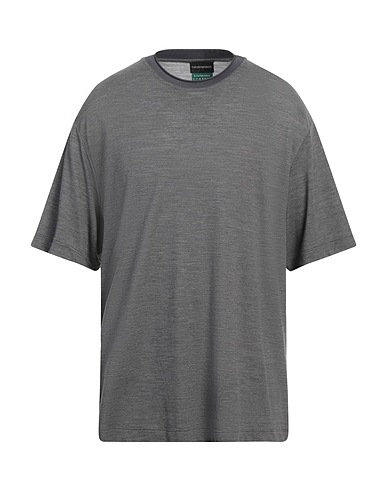 EMPORIO ARMANI T-shirt Grigio 52% Lana Vergine, 48% Lyocell