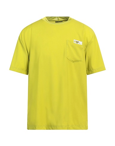 EMPORIO ARMANI T-Shirt Limettengrün 100% Schurwolle, Viskose