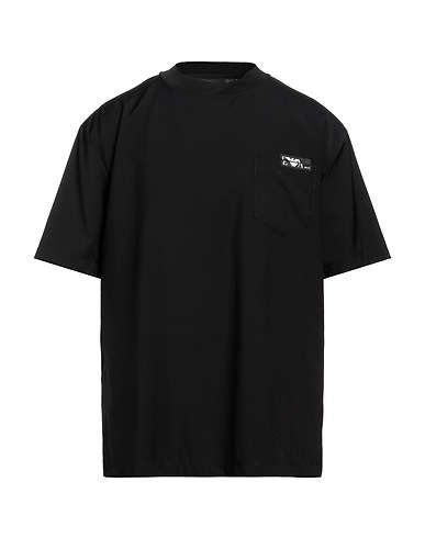 EMPORIO ARMANI T-shirt Black 100% Virgin Wool, Viscose