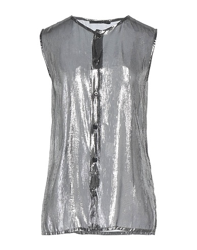 SAPIO Solid colour shirts & blouses Lead 65% Silk, 35% Polyester