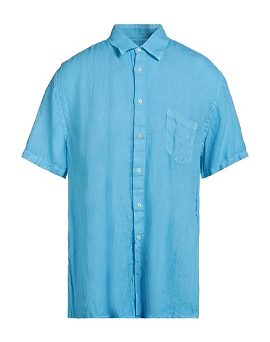 120% LINO Linen shirt Azure 100% Linen