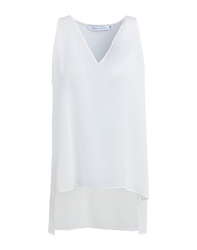SIMONA CORSELLINI Silk top Ivory 100% Silk