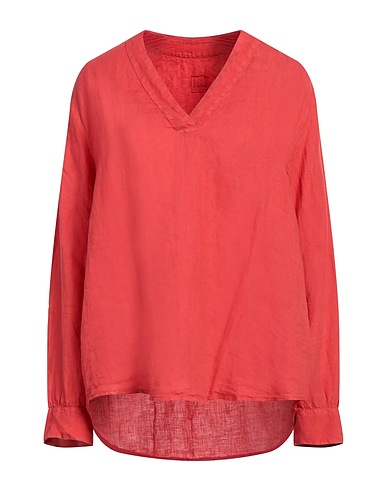 120% LINO Top Coral 100% Linen
