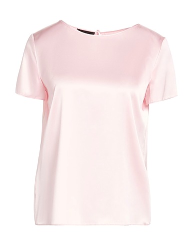EMPORIO ARMANI Top Pink 94% Silk, 6% Elastane