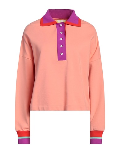 OOF WEAR Sweatshirt Salmon pink 100% Cotton, Polyester