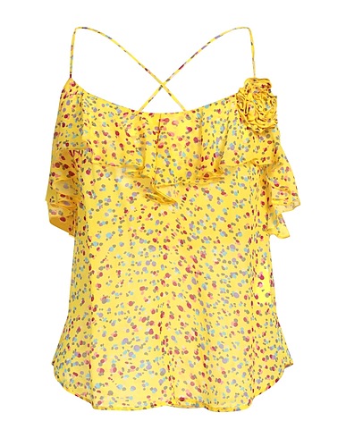 MANILA GRACE Top Yellow 100% Viscose